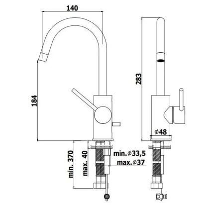 Paffoni - Umývadlová batéria LIGHT lesklý chróm