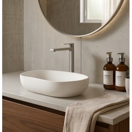 Paffoni - Umývadlová batéria + odtoková súprava TANGO nerez