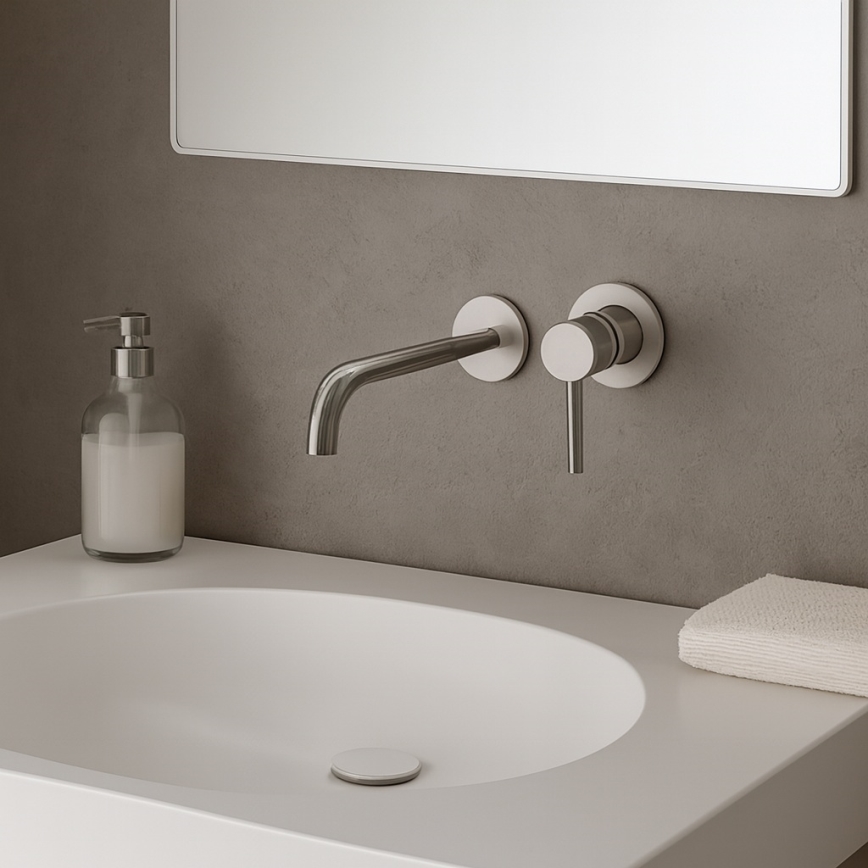 Paffoni - Umývadlová batéria pre podomietkovú inštaláciu LIGHT lesklý chróm