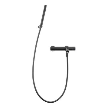 Paffoni - Vaňová sada s batériou LIGHT čierna