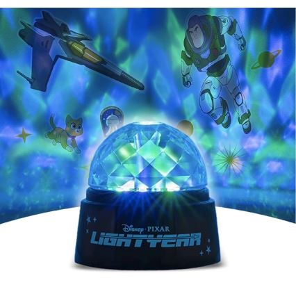 Paladone - LED Detský projektor DISNEY LIGHTYEAR 3xAA