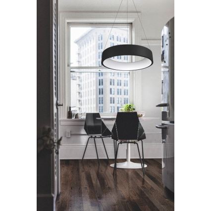 LED Luster na lanku KAJI LED/42W/230V