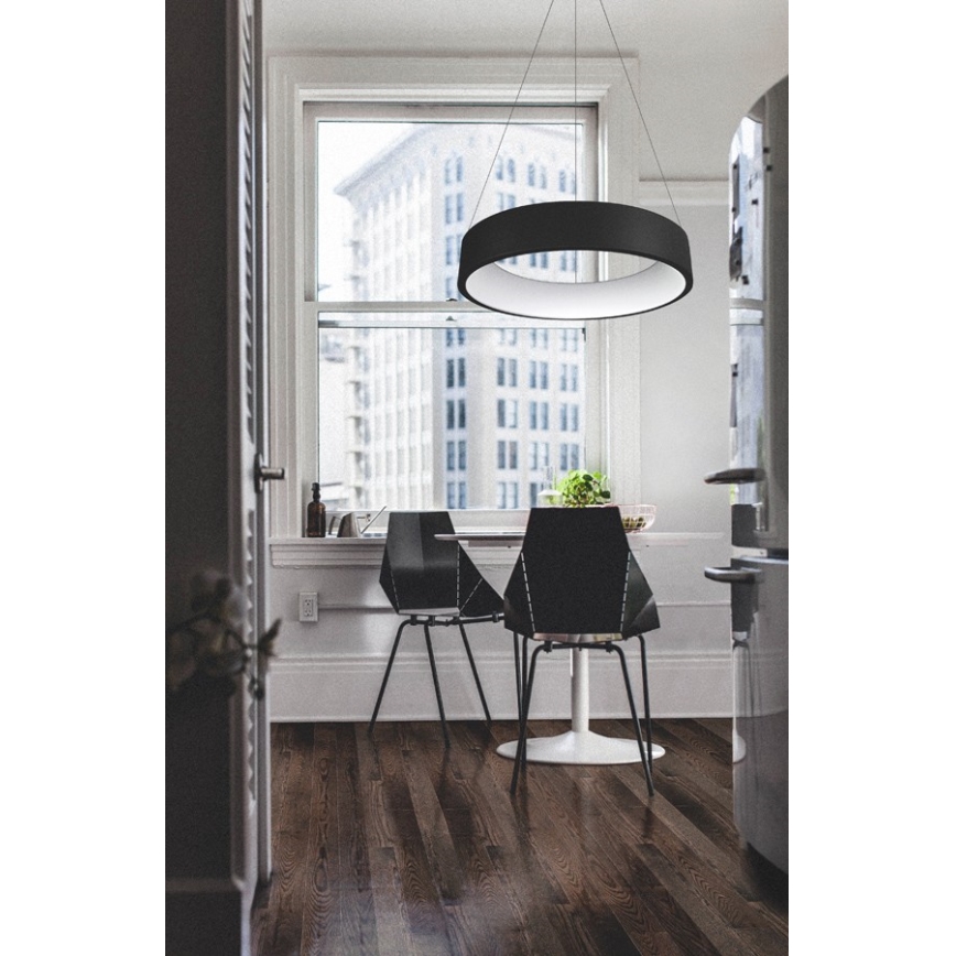 LED Luster na lanku KAJI LED/42W/230V