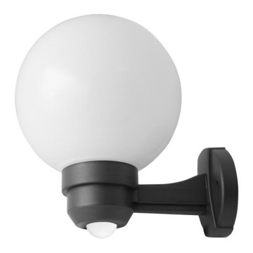 Panlux ZOM-S-20/C - Vonkajšie nástenné svietidlo s čidlom PARK S 1xE27/60W/230V Panlux ZOM-S-20/C - Vonkajšie nástenné svietidlo s čidlom PARK S 1xE27/60W/230V