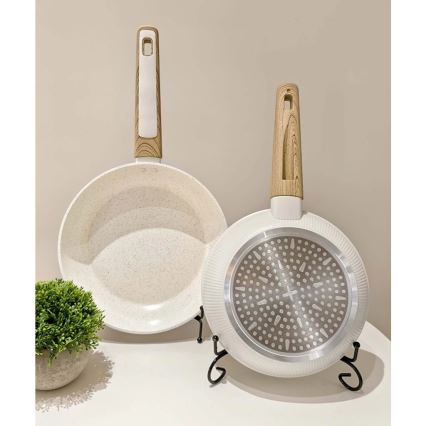 Panvica BIANCO 20 cm krémová/hnedá