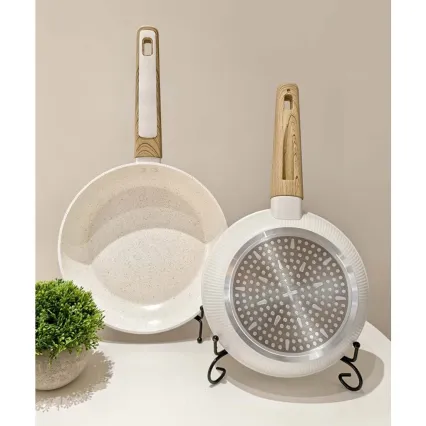 Panvica BIANCO 28 cm krémová/hnedá