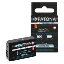 PATONA - Aku Canon LP-E17 1050mAh Li-Ion Platinum Dekódovaná