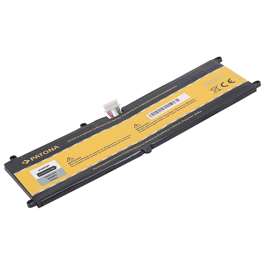 PATONA - Aku DELL Latitude 11 5175 3400mAh Li-Pol 7,6V 0RFH3V