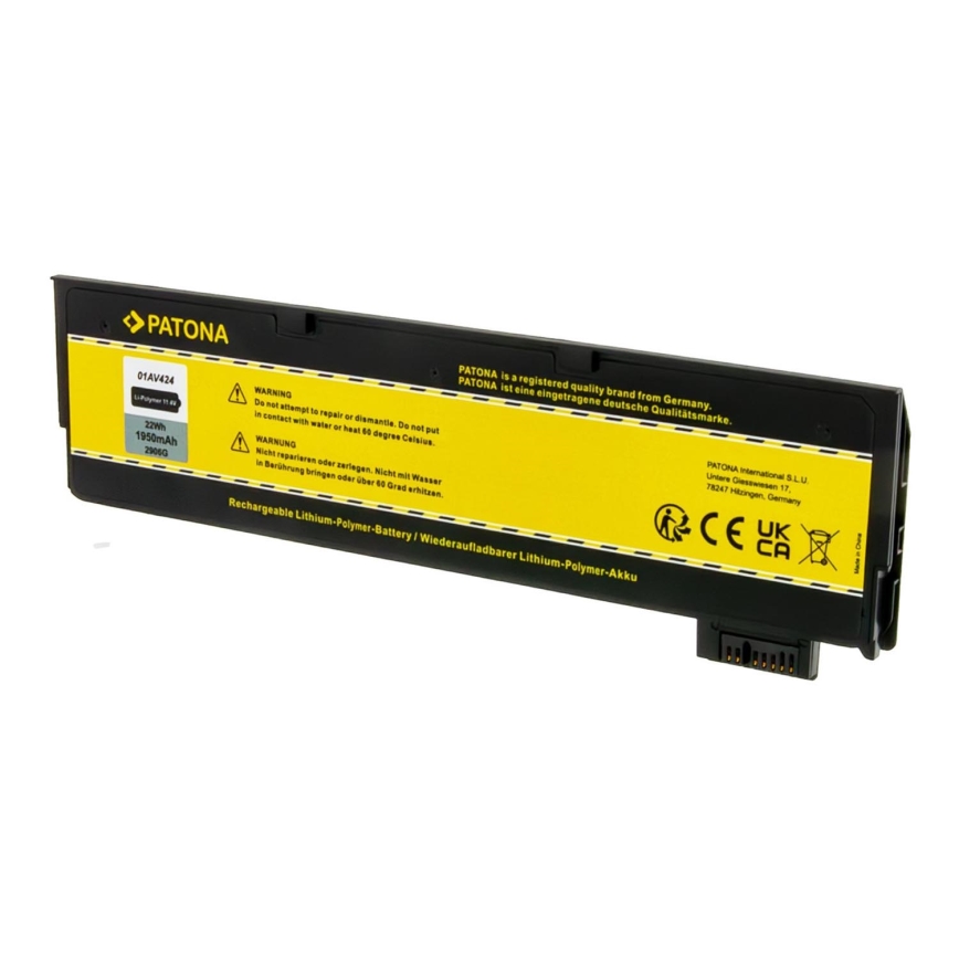 PATONA - Aku Lenovo Thinkpad T570/A475 1950mAh Li-Pol 11,4V 01AV424