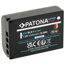 PATONA - Aku Olympus BLX-1 2250mAh Li-Ion Platinum USB-C nabíjanie