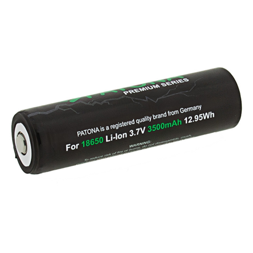 PATONA - Batéria 18650 Li‑ion 3500 mAh PREMIUM 3,7 V
