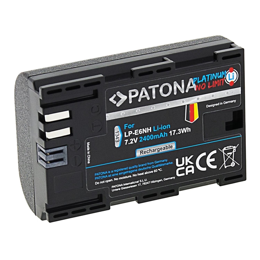 PATONA - Batéria Aku Canon LP-E6NH 2250mAh Li-Ion Platinum EOS R5/R6