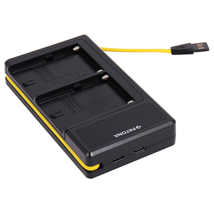 PATONA - Nabíjačka Dual Sony NP-F970/F960/F950 USB