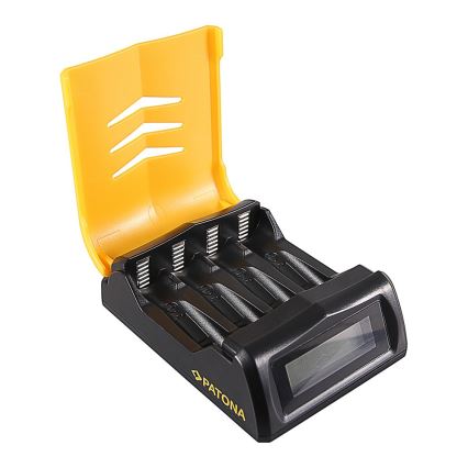 PATONA - Nabíjačka HighSpeed s LCD AA/AAA Patona