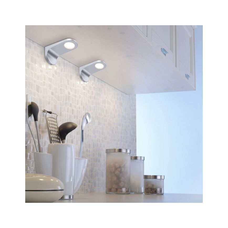 Paul Neuhaus 1157-21-2 - SADA 2x LED Stmievateľné osvetlenie nábytku AMON LED/2W/230V
