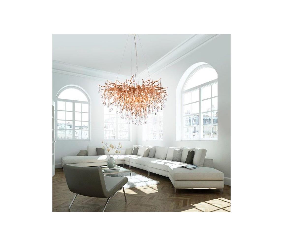 Paul Neuhaus Paul Neuhaus 2192-11 - Luster na lanku ICICLE 10xG9/40W/230V