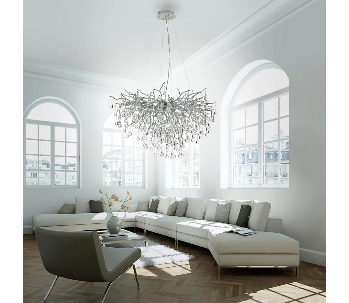 Paul Neuhaus Paul Neuhaus 2192-55 - Luster na lanku ICICLE 10xG9/40W/230V