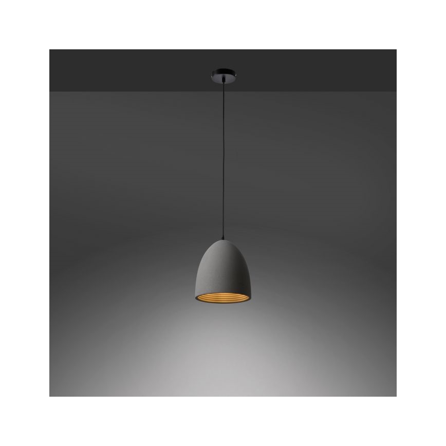 Paul Neuhaus 2231-22 - Luster na lanku ETON 1xE27/40W/230V betón