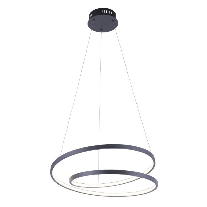 Paul Neuhaus 2472-18 - LED Stmievateľný luster na lanku ROMAN LED/30W/230V čierna