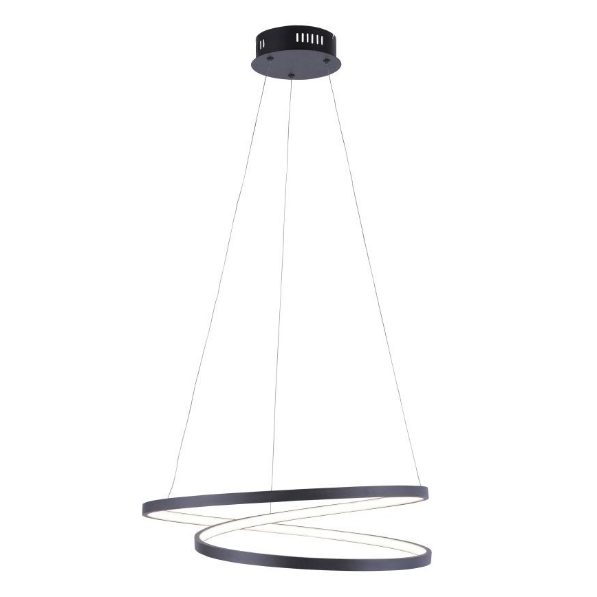 Paul Neuhaus 2472-18 - LED Stmievateľný luster na lanku ROMAN LED/30W/230V čierna