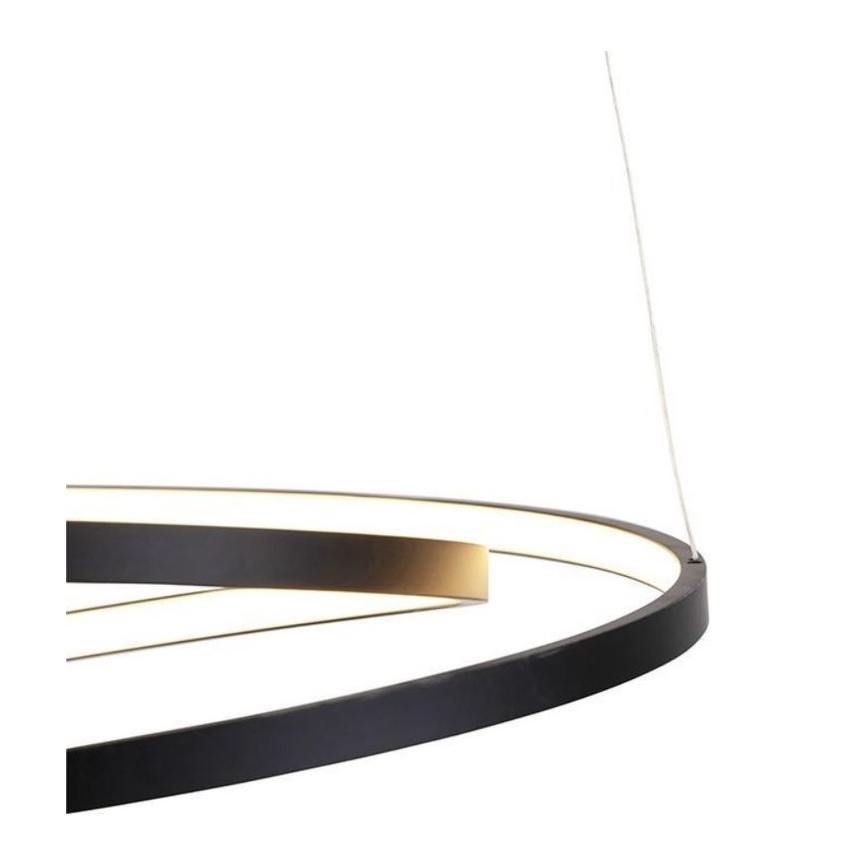 Paul Neuhaus 2472-18 - LED Stmievateľný luster na lanku ROMAN LED/30W/230V čierna
