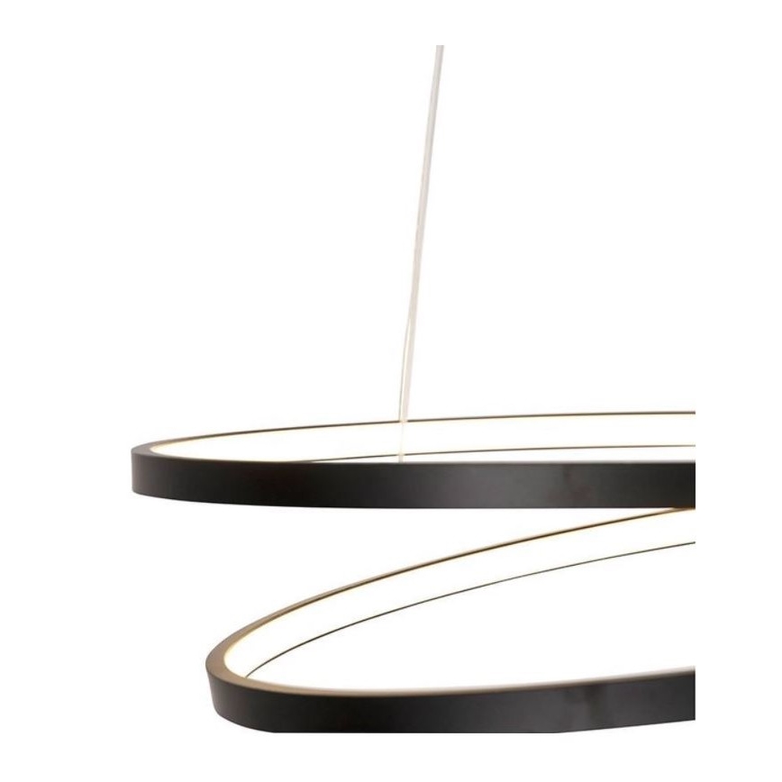 Paul Neuhaus 2472-18 - LED Stmievateľný luster na lanku ROMAN LED/30W/230V čierna