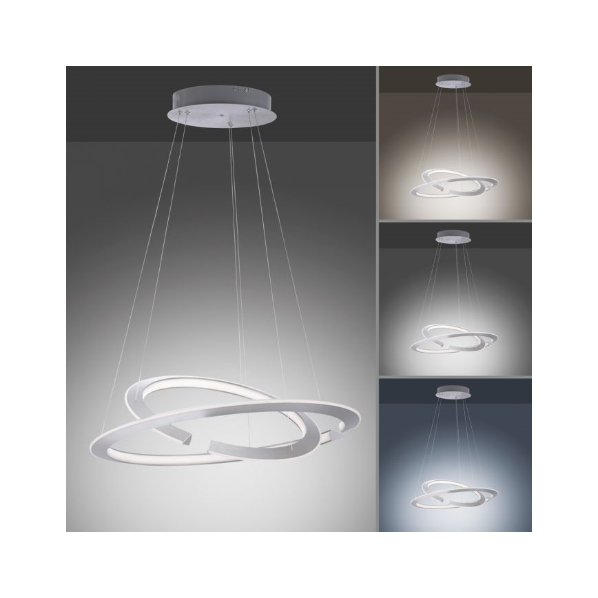 Paul Neuhaus 2491-55 - LED Stmievateľný luster na lanku ALESSA 2xLED/26W/230V + diaľkové ovládanie