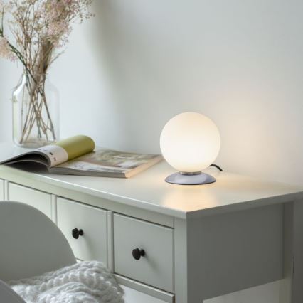 Paul Neuhaus 4013-55 - LED Stmievateľná dotyková stolná lampa BUBBA 1xG9/3W/230V matný chróm