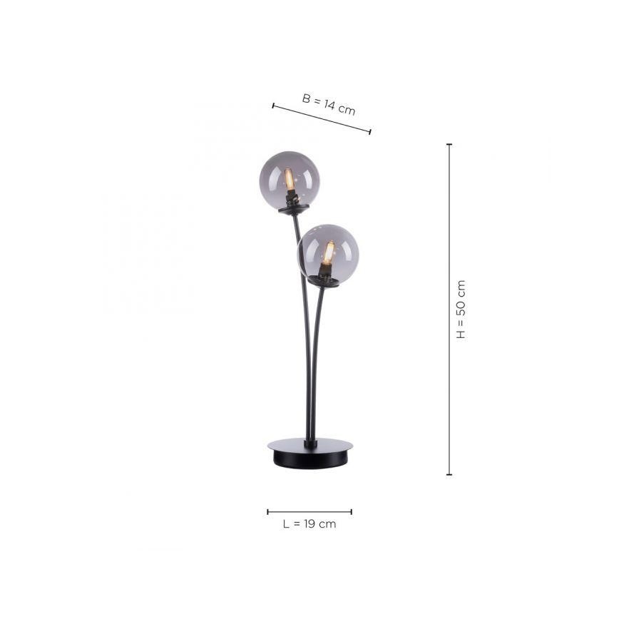 Paul Neuhaus 4040-18 - LED Stolná lampa WIDOW 2xG9/3W/230V