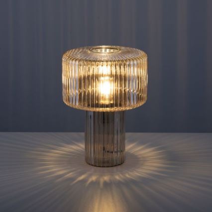 Paul Neuhaus 4092-27 - Stolná lampa FUNGUS 1xE27/10W/230V béžová