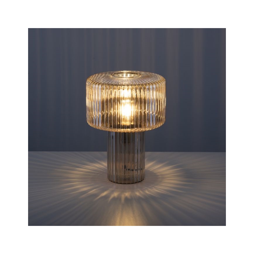Paul Neuhaus 4092-27 - Stolná lampa FUNGUS 1xE27/10W/230V béžová