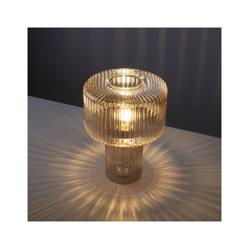 Paul Neuhaus 4092-27 - Stolná lampa FUNGUS 1xE27/10W/230V béžová