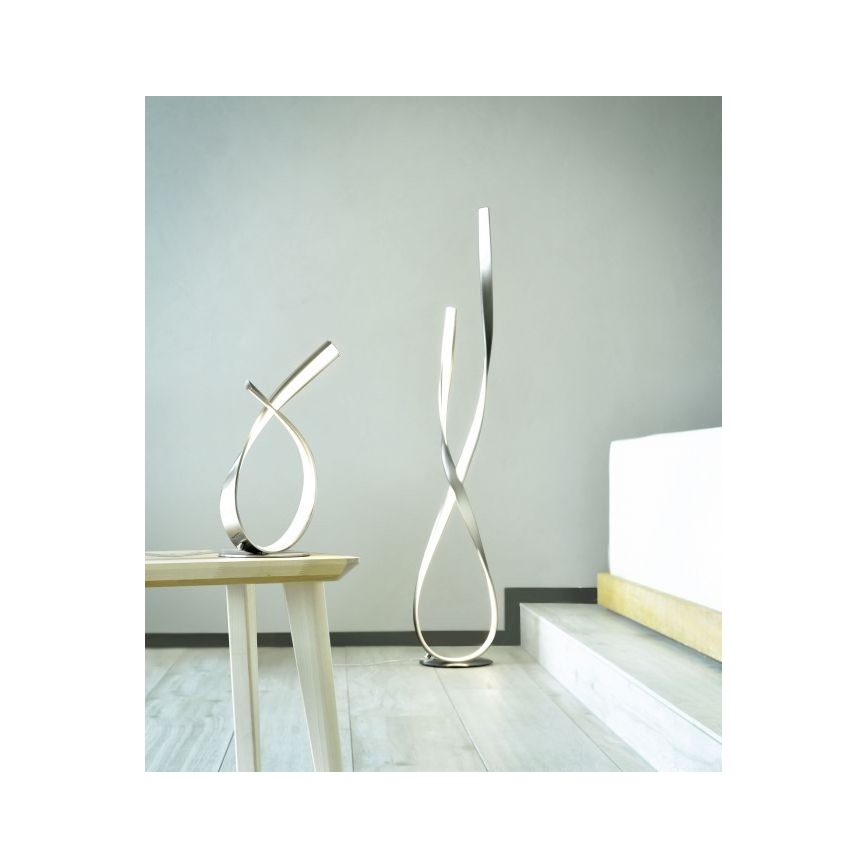 Paul Neuhaus 4720-55 - LED Stolná lampa LINDA LED/11,4W/230V matný chróm