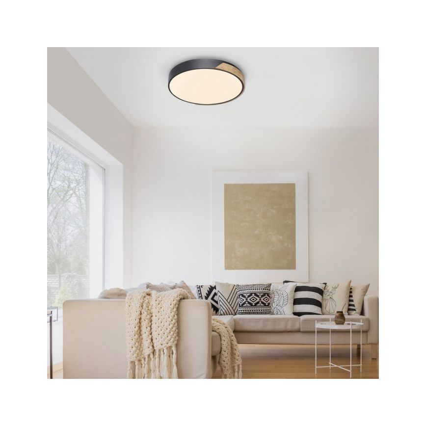 Paul Neuhaus 6071-18 - LED Stmievateľné stropné svietidlo Q-PIATO LED/35W/230V pr. 51 cm 2700-5000K Wi-Fi + diaľkové ovládanie