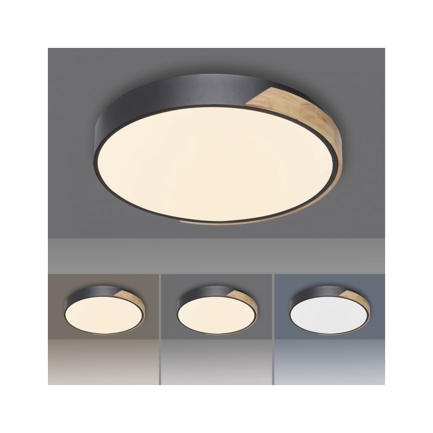 Paul Neuhaus 6071-18 - LED Stmievateľné stropné svietidlo Q-PIATO LED/35W/230V pr. 51 cm 2700-5000K Wi-Fi + diaľkové ovládanie