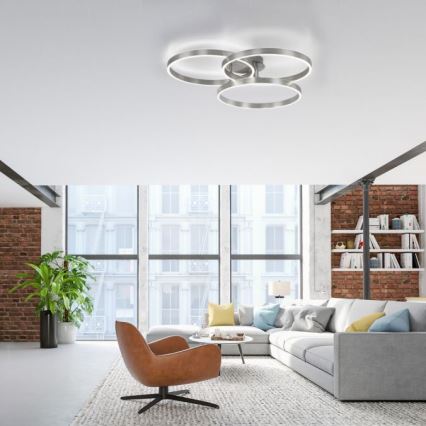 Paul Neuhaus 6233-55 - LED Stmievateľné stropné svietidlo PAAN LED/45,5W/230V 2700-5000K + diaľkové ovládanie