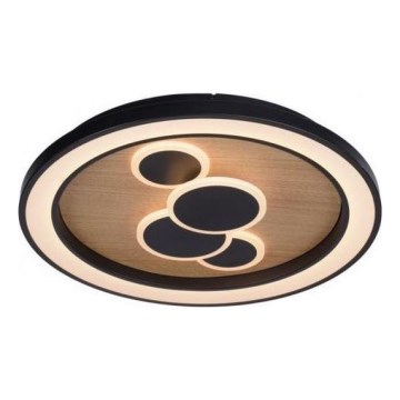 Paul Neuhaus 6284-79 - LED Stropné svietidlo ELIZA LED/55,5W/230V pr. 60 cm dub