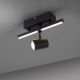 Paul Neuhaus 6523-18 - LED Bodové svietidlo BARIK 1xGU10/4,5W/230V + LED/3W