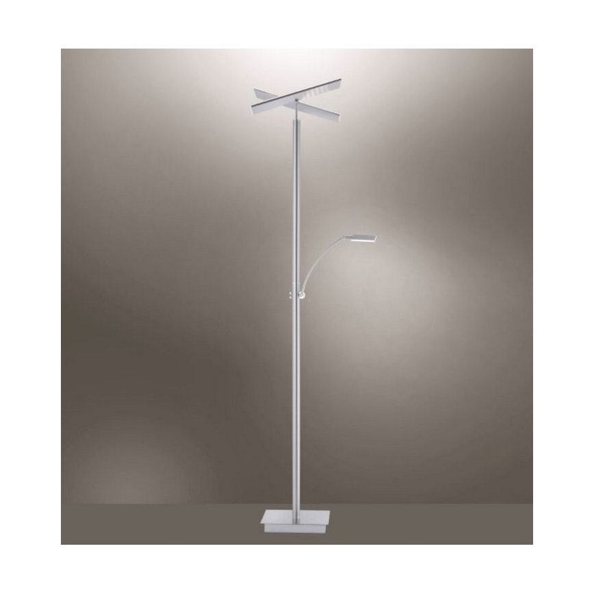 Paul Neuhaus 687-55 - LED Stmievateľná stojacia lampa ARTUR 2xLED/27W + 1xLED/6W