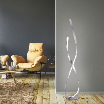 Paul Neuhaus 720-55 - LED Stmievateľná stojacia lampa LINDA LED/27W/230V lesklý chróm