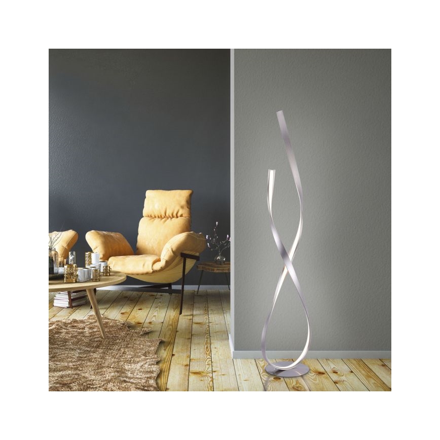 Paul Neuhaus 720-55 - LED Stmievateľná stojacia lampa LINDA LED/27W/230V lesklý chróm
