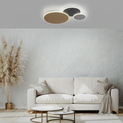 Paul Neuhaus 8007-70 - LED Stmievateľné stropné svietidlo Q-PIATO LED/35W/230V 2700-5000K Wi-Fi + diaľkové ovládanie