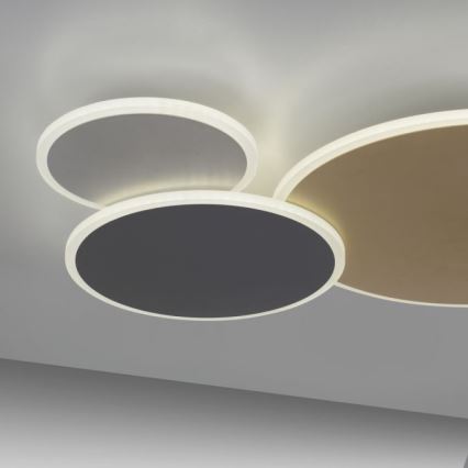 Paul Neuhaus 8007-70 - LED Stmievateľné stropné svietidlo Q-PIATO LED/35W/230V 2700-5000K Wi-Fi + diaľkové ovládanie