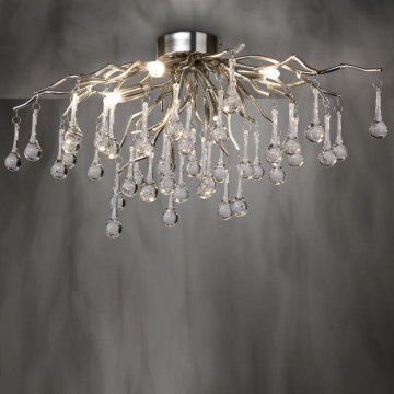 Paul Neuhaus 8090-55 - Prisadený luster ICICLE 4xG9/40W/230V