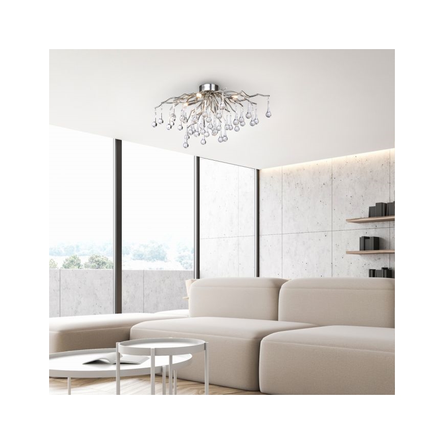 Paul Neuhaus 8090-55 - Prisadený luster ICICLE 4xG9/40W/230V
