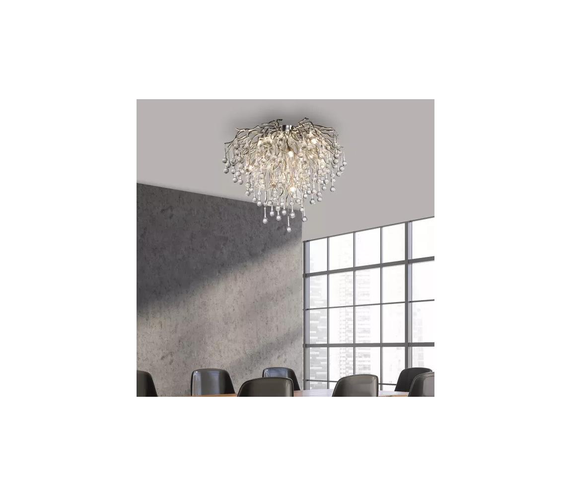 Paul Neuhaus Paul Neuhaus 8091-55 - Prisadený luster ICICLE 9xG9/40W/230V