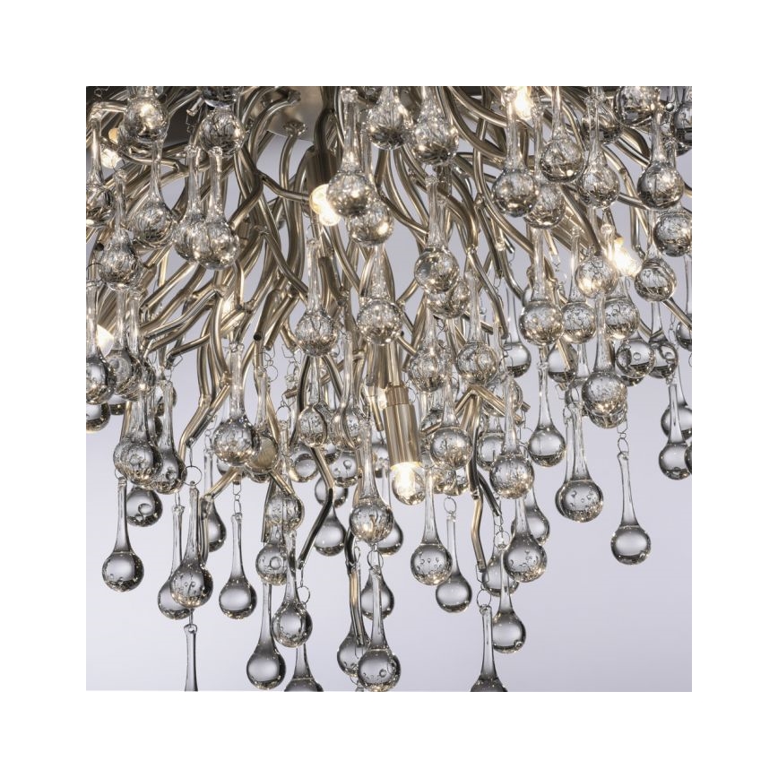 Paul Neuhaus 8091-55 - Prisadený luster ICICLE 9xG9/40W/230V