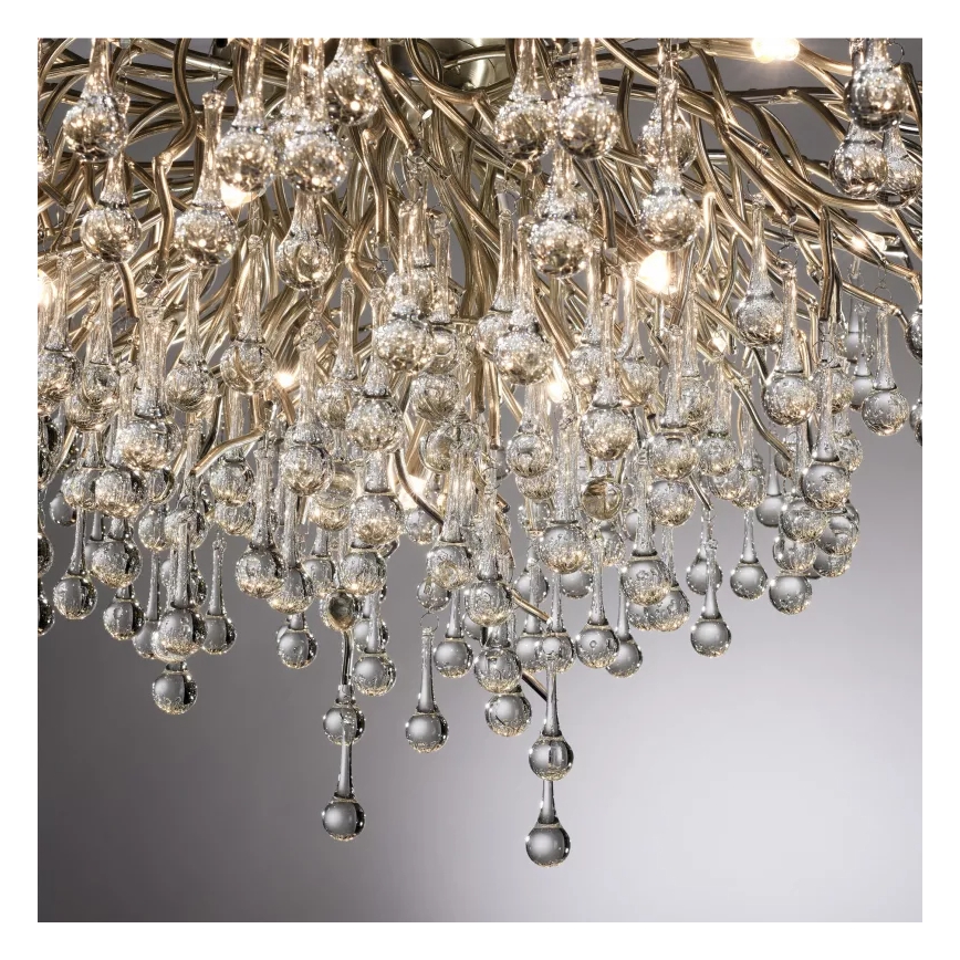 Paul Neuhaus 8092-55 - Prisadený luster ICICLE 14xG9/40W/230V pr. 100 cm lesklý chróm