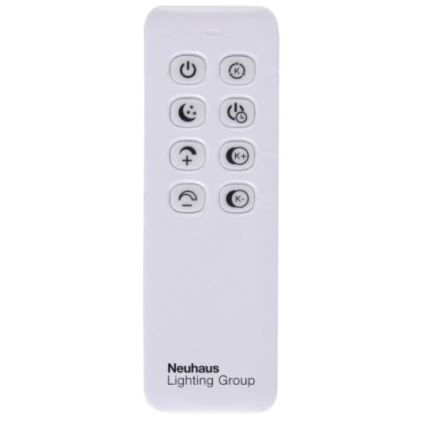 Paul Neuhaus 819-55 - LED Stmievateľná stojacia lampa INIGO 2xLED/20W/230V + diaľkové ovládanie