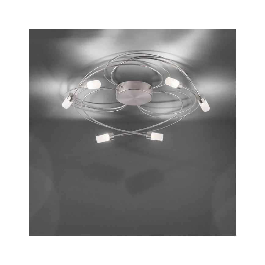 Paul Neuhaus 8250-55 - LED Stmievateľný prisadený luster NELIA 6xLED/3W/230V